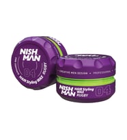 NISHMAN 04 Saç Şekillendirici Ultra Sert Parlak Wax 100 ML