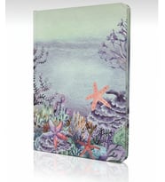 Adalinhome Lizy Sert Kapaklı Şık Konsept Defter - 15X21cm - İZOMETRİK VE DÜZ SAYFA (Mavi)