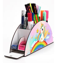Notpa Ahşap Kalemlik Yarım Ay Unicorn K054