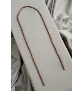 Hematit Doğal Taş Mat Kahverengi Küre Kesim 2x4mm Dizi