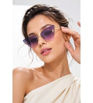YENİ SEZON CAT EYE KADIN MOR GÜNEŞ GÖZLÜĞÜ