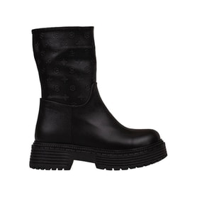 Pierre Cardin Siyah Kadın Logolu Casual Bot