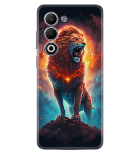 Oppo A5 Kılıf Boutique Baskılı Resimli Arslan Pcode -062