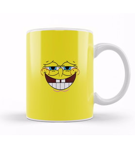 Sünger Bob Sponge Bob 014 Kupa Bardak Porselen