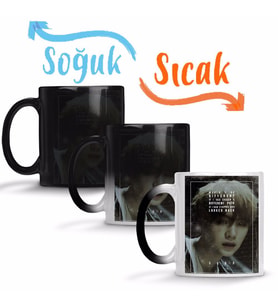 Bts Wings Suga Sihirli Kupa Bardak Porselen
