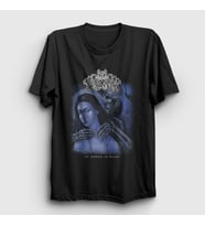 Presmono Unisex Siyah Arrow In Heart Aosoth T-Shirt 541563tt