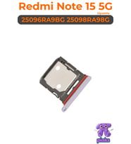 Redmi Note 15 5G Sim Kart Tepsisi Çekmecesi Aparatı 25096RA9BG 25098RA98G Uyumlu