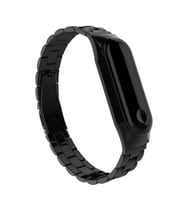 Xiaomi Mi Band 3 Kordon Klipsli Metal Kordon 05 (Siyah)