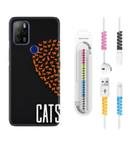 Omix X300 X500 X400 X600 X700 Kılıf Kablo Koruma Spiral Silikon Cats 1792