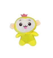 Maymun Peluş Oyuncak 22 cm Yumuşacık ve Sevimli (Sarı)