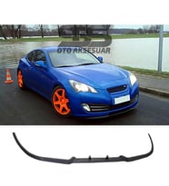 Hyundai Genesis Coupe Cupra R Uyumlu Ön Lip Mat Siyah Ön Tampon Lip