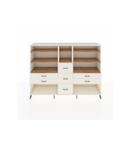 Hyperion Dolap 8 Raflı 7 Çekmeceli  220x44x163 Aytaşı-Çam/Aytaşı