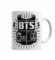 BTS Kore Müzik Kupa Bardak Porselen