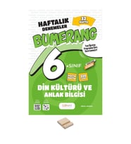 6. Sınıf Bumerang 32 Haftalık Din Denemeleri+ Telefon Standı