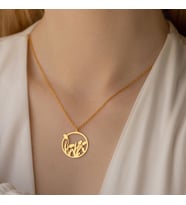Gökdeniz 925 Minimal Laleler Model 925 Ayar Gümüş Kadın Hediyelik Kolye 