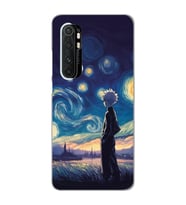 Xiaomi Mi Note 10 LITE Uyumlu Killua Tasarımlı Şeffaf Telefon Kılıfı