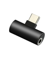 Codegen Type C + 3.5mm Stereo Dönüştürücü Çoklayıcı Siyah Adaptör CDG-CNV79