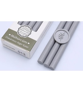 Mühür Mumu Çubuk 11mm x 120mm 10 lu Paket Model No:13 (FÜME GRİ)