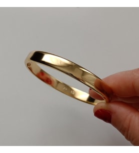 Lente Aksesuar Xuping Gold Ajda Model Kelepçe Bilezik (8mm)