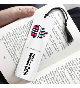 İsme Özel DJ Kitap Ayracı