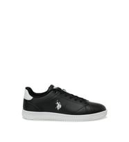 U.S. Polo Assn. MANTA 3FX Beyaz Erkek Sneaker (Siyah)