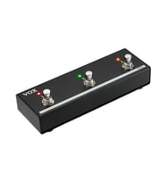 Vox 607 VFS-3 Foot Switch (Aksesuar - Üçlü Ayak Pedalı)  Metal Dayanıklı Gövde, LED Göstergeli 3 Buton, Kanal ve Efekt Değişimi İçin İdeal  Uyum: Vox AC, Cambridge ve VX Serisi Amfiler