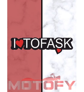 TOFAŞK YAZI STİCKER ETİKET 30cm