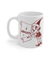Naughty List Elf Coffee Mug  - Komik Hediye Kupa  Ofis Arkadaşına Harika Hediye