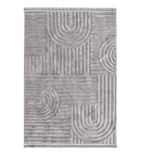 Hoom Rugs Step 2212 Gri İskandinav Halı