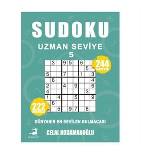 Sudoku Uzman Seviye 5 Olimpos Yayınları
