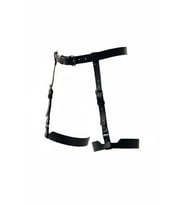 pilelistore Siyah Jartiyer Harness Deri Ayarlanabilir Bacak Aksesuarı - Brf133 (Haki)