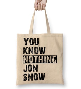 Know Nothing Bez Çanta Uzun Saplı