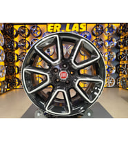 4 Adet FİAT ORIJINAL 6*16 5*98 ET36.5 58.1 BLACK MACK JANT REVİZE EDİLMİŞ (Takım)