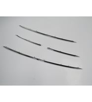 Suzuki Grand Vitara 02/06 Ön Panjur Çıtası Ni·kelajlı 4 Parça (Set) (Tyg)