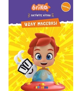 Briko Uzay Macerası - Çıkartmalı Aktivite Kitabı Serisi