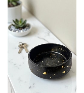 18 cm Dekoratif Kase, Takı Tabağı, Anahtarlık, Modern Organizer