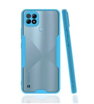 Mey İthalat® Realme C21 Kılıf Platin Silikon - Mavi