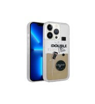 Apple iPhone 14 Pro Max Uyumlu Kılıf Desenli Sıvılı Zore Drink Silikon Kapak (Model 3)