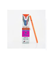 Masis Trio Pen 0.4 MM Turuncu İnce Keçe Uçlu Kalem (10 Lu Paket) (Karışık)