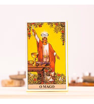 The Rider - Waite O Mago Tarot Deck Tarot Kart Destesi