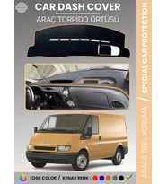 FORD TRANSİT (2006-2012) Torpido Örtüsü Ön Panel Torpido Koruma Tam Uyum Kaymaz Kolay Montaj