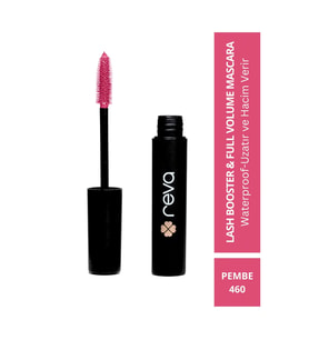 Lash Booster & Full Volume Color Maskara Pink-Tam Hacim & Uzatan Renkli Maskara Pembe 460