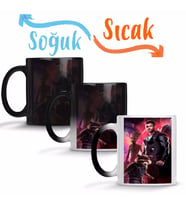 THOR GROOT E ROCK Sihirli Kupa Bardak Porselen
