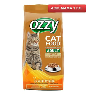 Ozzy Gurme Kedi Maması 1 Kg AÇIK