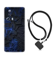 Xiaomi Mi 13 Lite Kılıf Resimli Boyun Askılı İpli Desenli Silikon Series Karmaşık 1874
