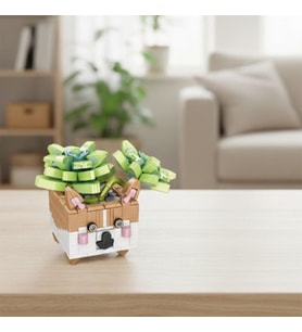 P655016 HAYVAN SAKSILARI BUKET SETLERİ 336 PARÇA BLOCK OYUNCAK
