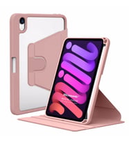 Microsonic Apple iPad Mini 6 2021 Kılıf (A2567-A2568-A2569) Regal Folio Pembe