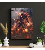 Douvar Iron Man Metal Poster Tablo
