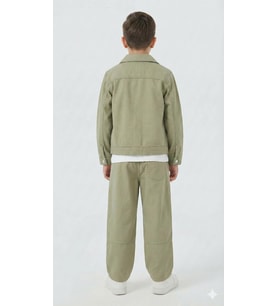 Erkek Çocuk 3lü Alt Üst Kombin Takmı 4-13 Yaş SET0467