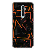 Oppo Reno 2Z 4 Lite 4 Pro 5 6 7 A31 Kılıf Desemli Silikon Zigzaglar 1651